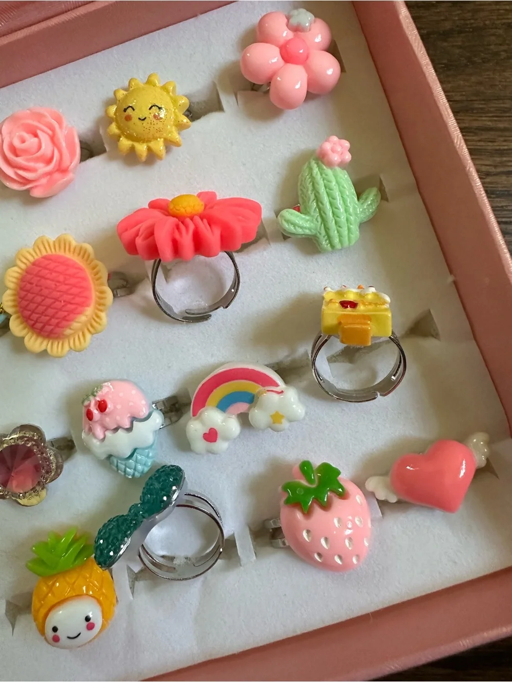 NWT set of 24 children’s rings